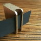 Copper Thick Leather Craft Belt Saddle Gold Press Polished Finishing Leather