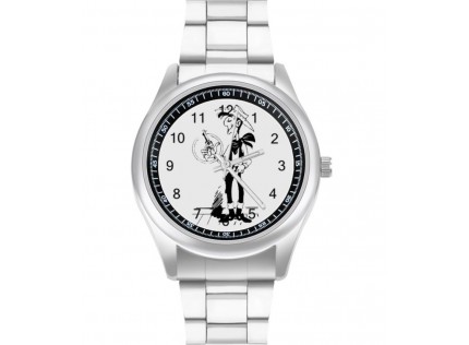 Zegarek Lucky Luke biało - czarny