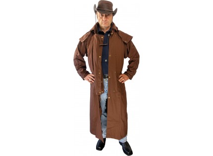 Brown cowboy coat L.