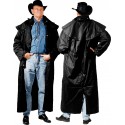 Black cowboy coat XL.