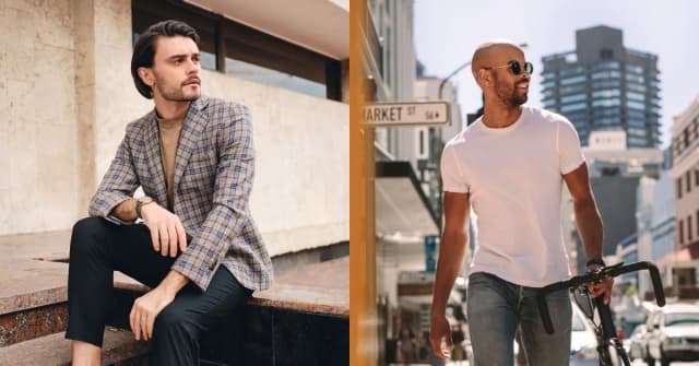 Stylizacje dla szczupłych mężczyzn: Jak wyglądać pełniej i modnie